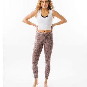 Lilac Leopard Supreme Hi-Rise 7/8